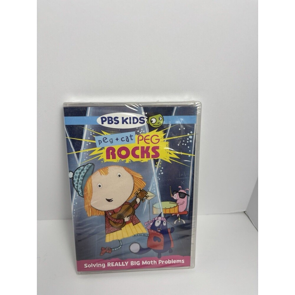 Peg + Cat: Peg Rocks (DVD, 2015) Sealed New